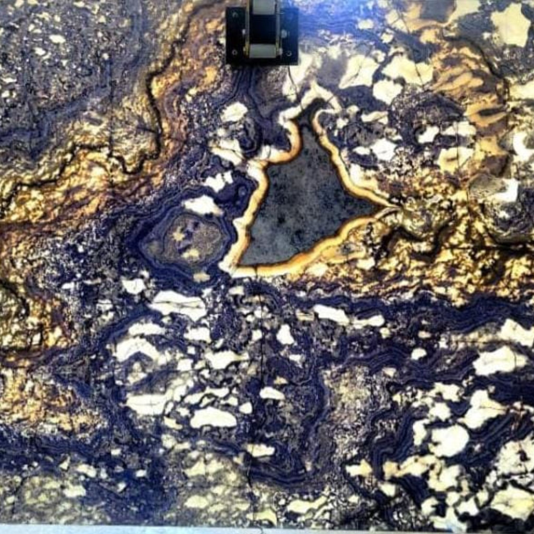 Volcano Gold Onyx Slab