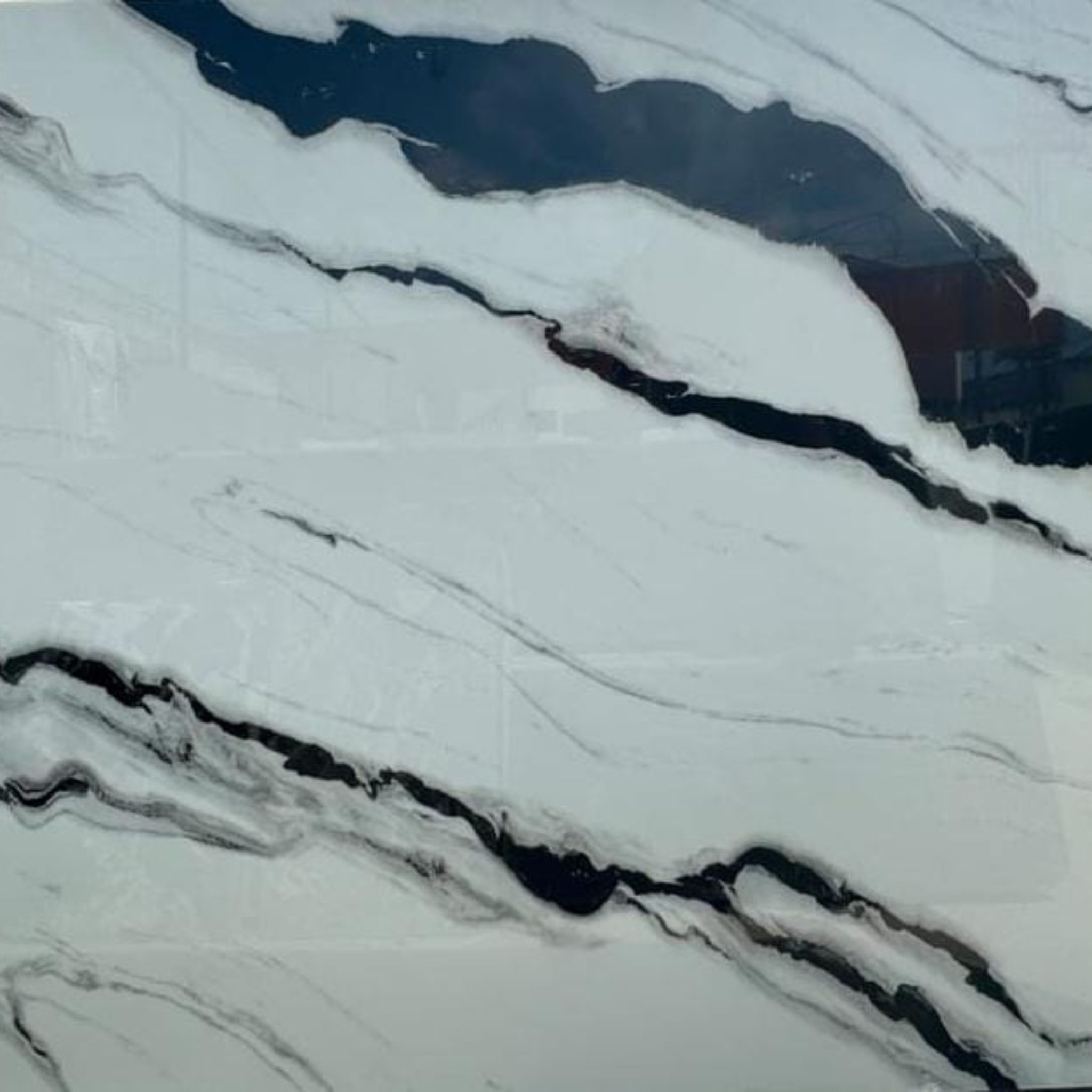 Panda White Marble Slab