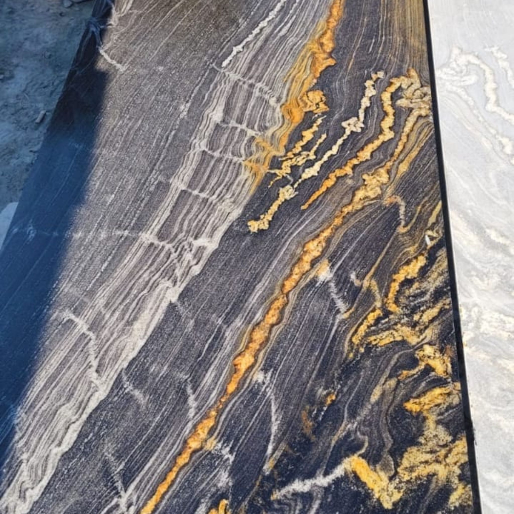 Black Gold Fusion Slab