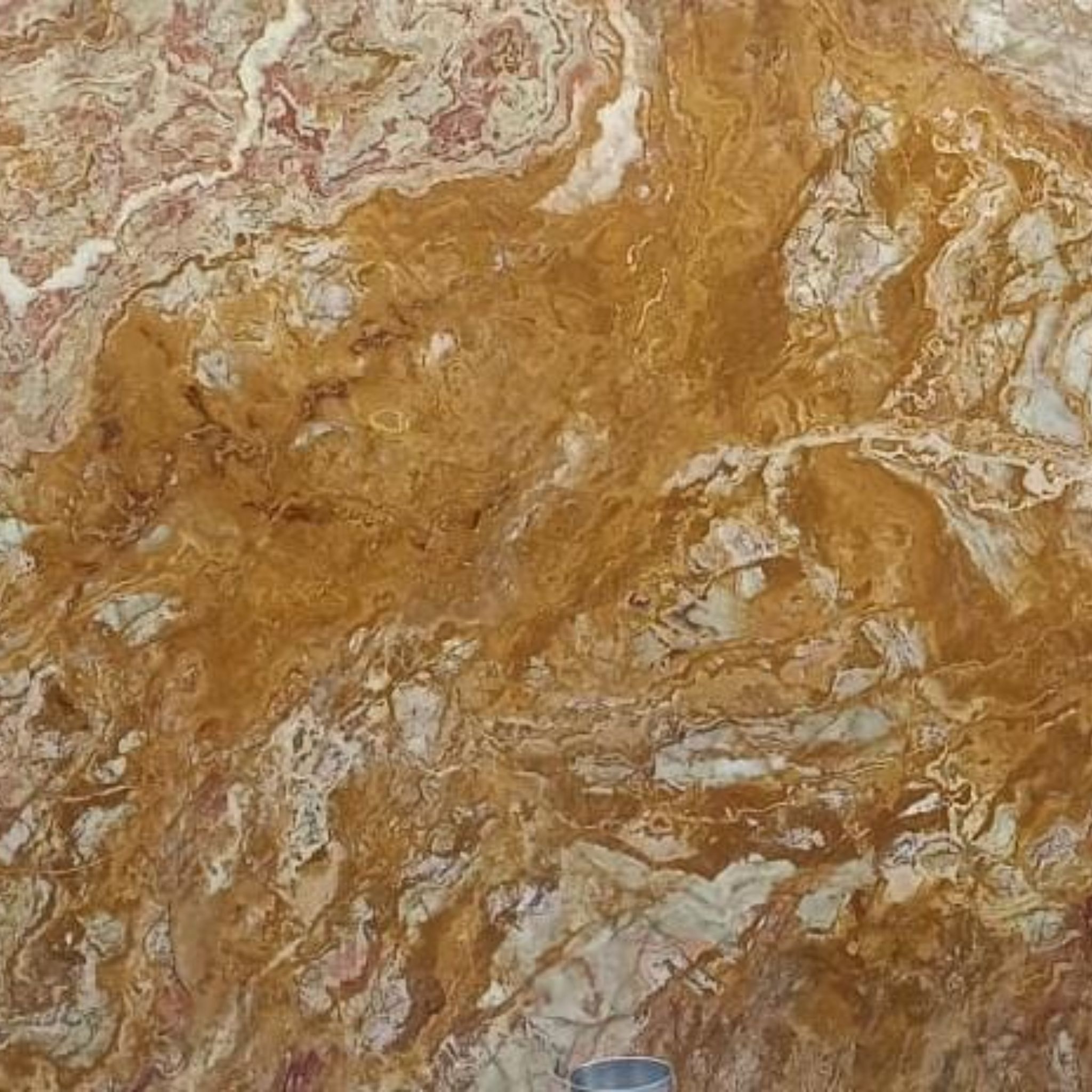 Golden Onyx Wave Slab