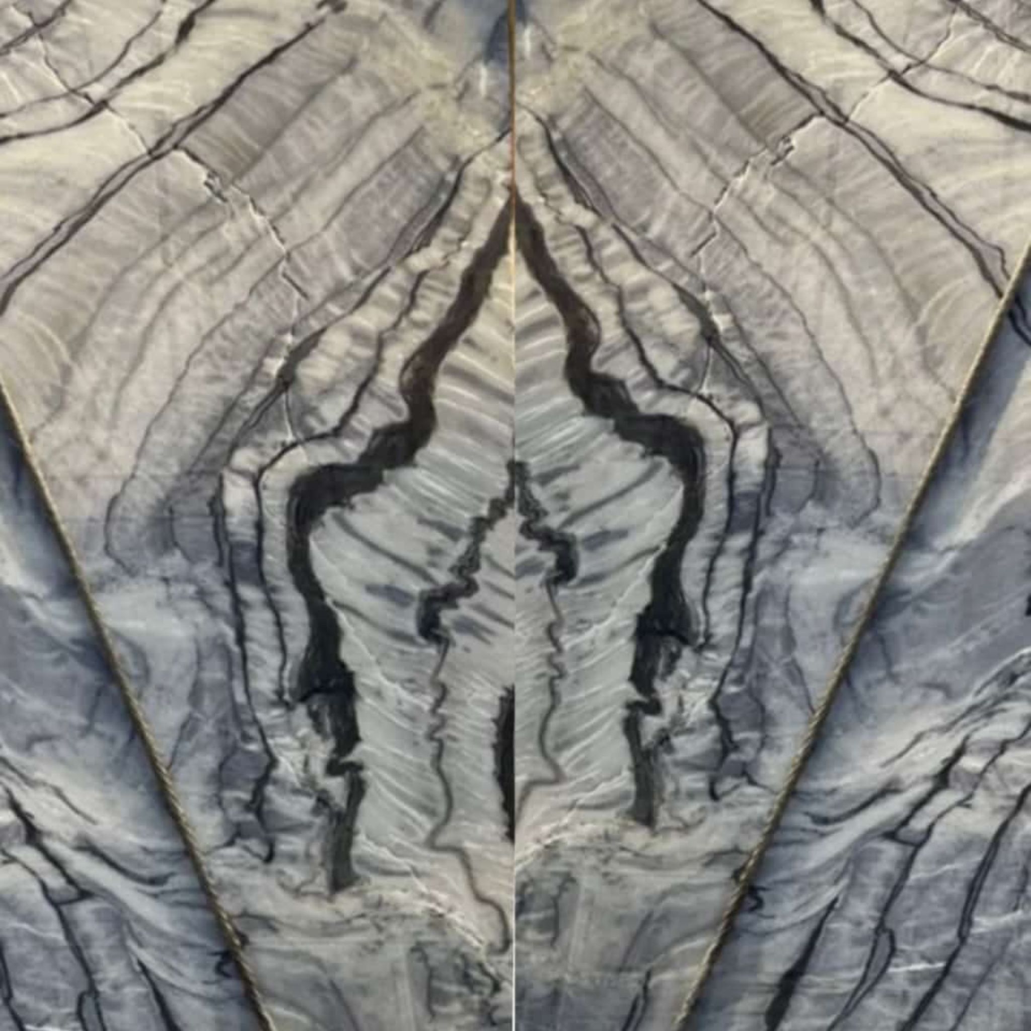 Arctic Wave Bookmatched Slab